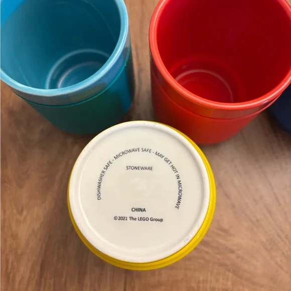LEGO x Target Collectible Stackable Ceramic Cups - Picture 3 of 3